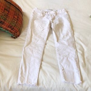 Lucky Brand Lolita Skinny Jeans white 4/27
